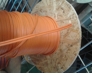 Valve cable XYFAD 2x1.5 mm² Color: 2xorange, tinned